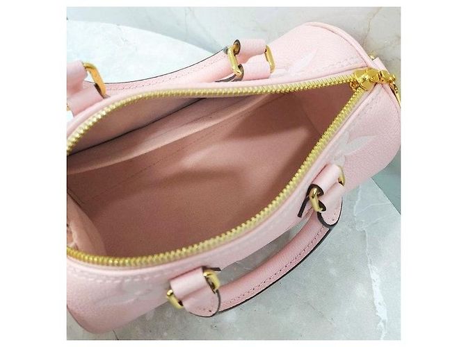 Louis Vuitton Monogram Empreinte Papillon BB Rose Pink - vista 9