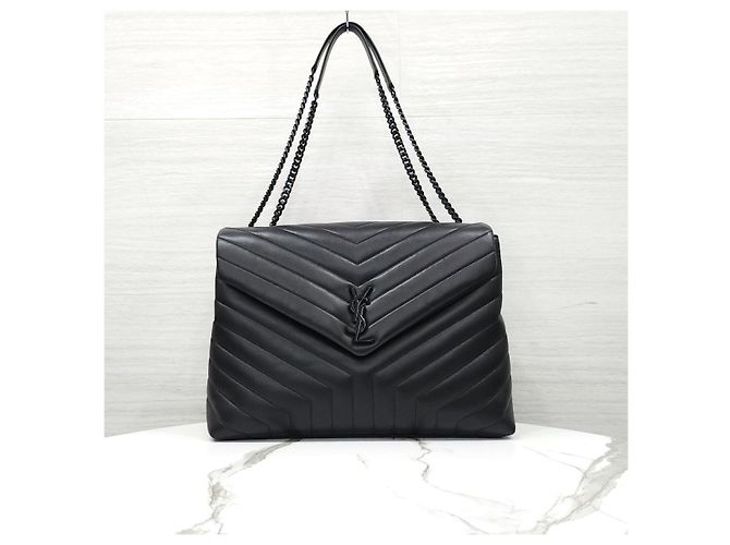 Autre Marque Borsa a spalla con catena Loulou Monogram Matelassé Large - vista 11