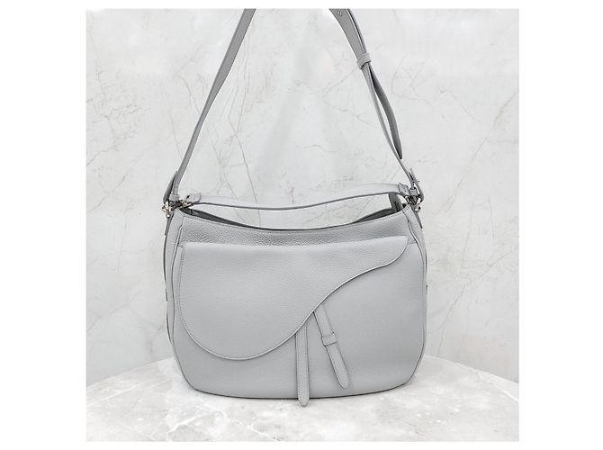 Dior Soft Saddle Messenger Bag Gray - Ansicht 10