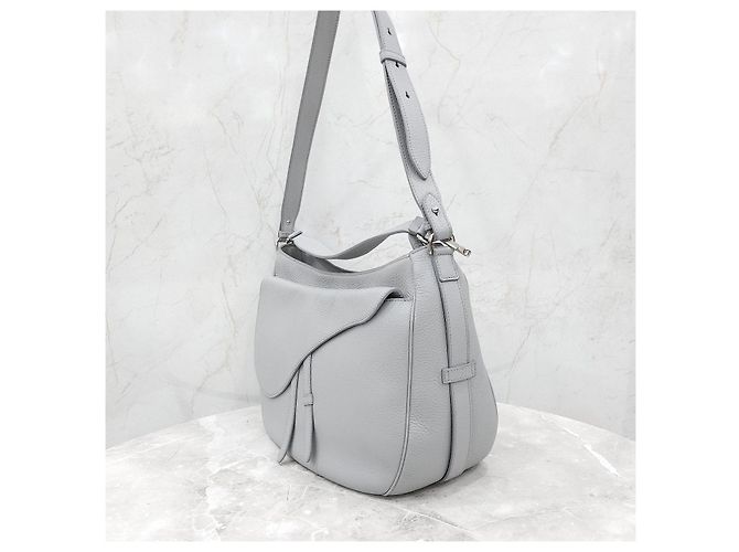 Dior Soft Saddle Messenger Bag Gray - Ansicht 11