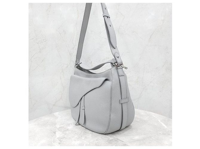 Dior Soft Saddle Messenger Bag Gray - Ansicht 2