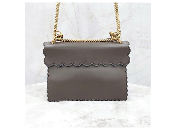 Fendi Borsa a tracolla con catena Can - vista 11