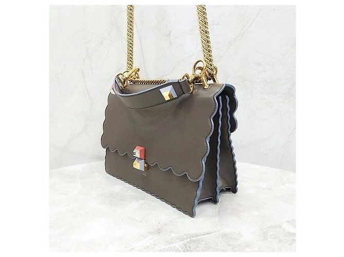Fendi Borsa a tracolla con catena Can - vista 2