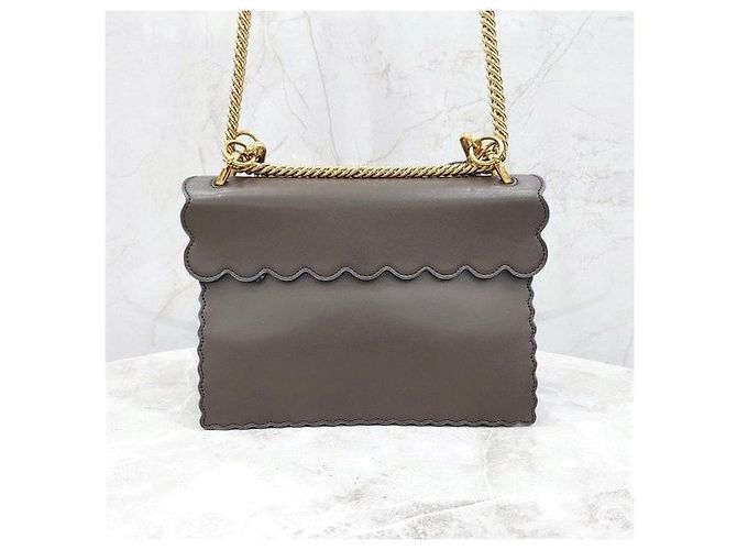 Fendi Borsa a tracolla con catena Can - vista 3