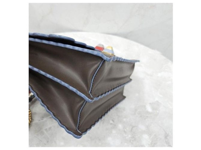 Fendi Borsa a tracolla con catena Can - vista 6