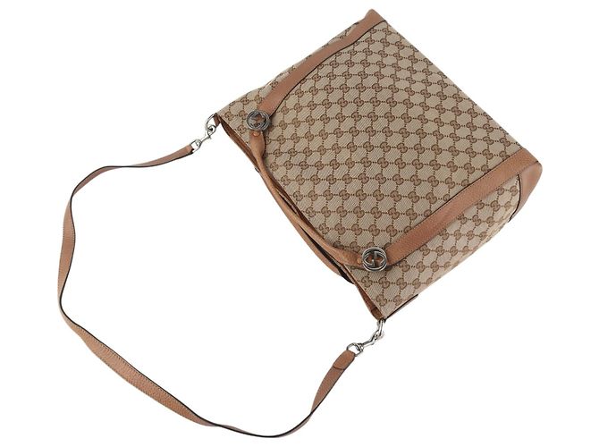 Gucci Interlocking Jacquard Hobo Schultertasche - Ansicht 4
