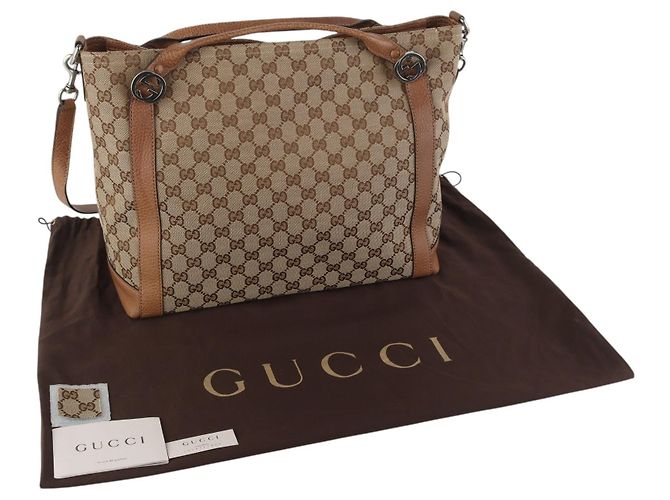Gucci Interlocking Jacquard Hobo Schultertasche - Ansicht 8