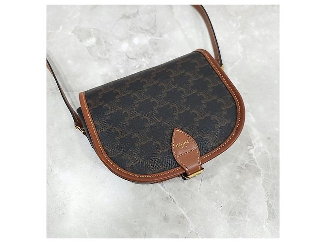 Céline Trio Canvas Polka Bag Medium - Ansicht 14