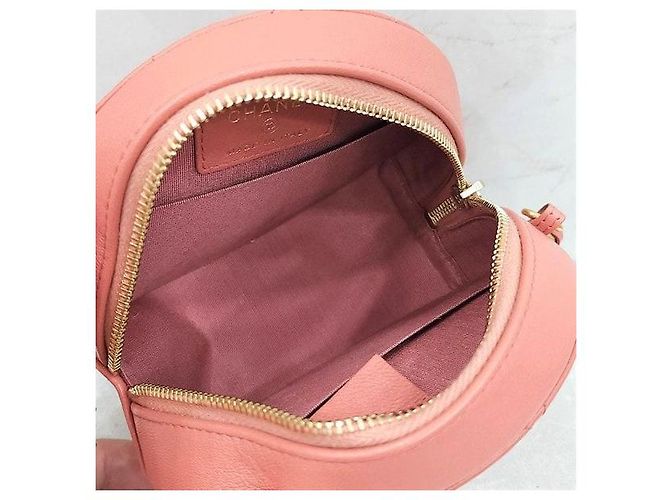 Chanel Mini borsa Tambourine con catena rosa - vista 7