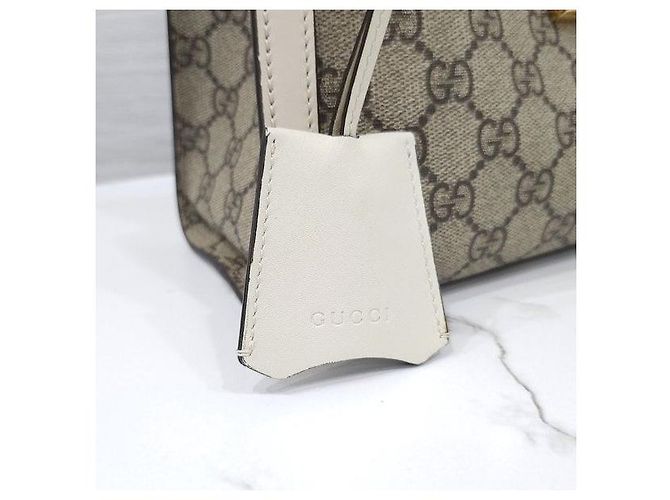 Padlock Gucci Borsa a tracolla con catena GG Supreme e lucchetto - vista 6
