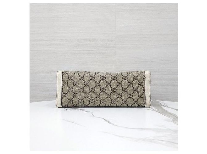 Padlock Gucci Borsa a tracolla con catena GG Supreme e lucchetto - vista 8