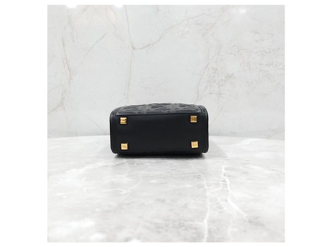 Fendi Borsa Shopper Mini Sunshine FF Nera - vista 15