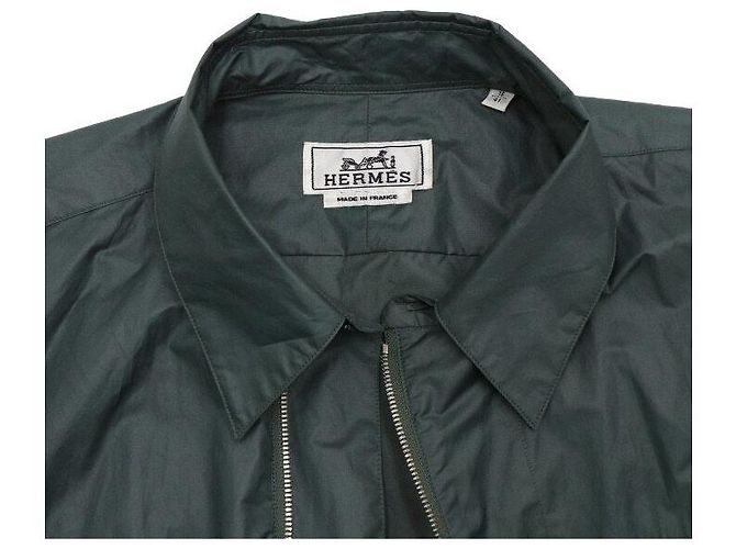 Hermès Technical Poplin Zip Shirt Herrenjacke - Ansicht 5