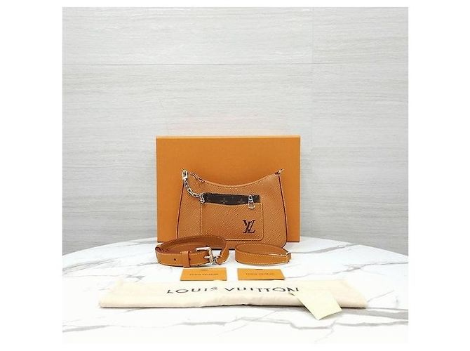 Louis Vuitton Borsa a tracolla Marel Epi Gold Miel - vista 10