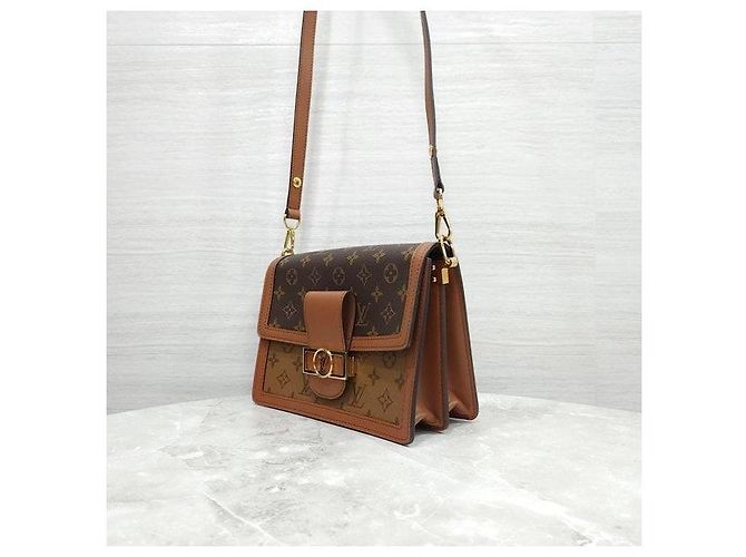 Louis Vuitton Borsa a tracolla Monogram Dauphine MM con catena - vista 2