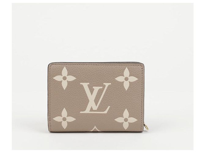 Louis Vuitton Portafoglio Compatto Cléa Beige - vista 2