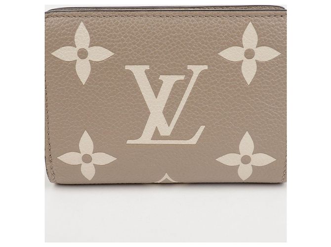 Louis Vuitton Portafoglio Compatto Cléa Beige - vista 3