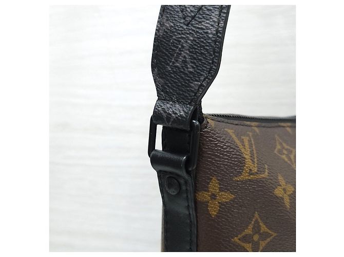 Louis Vuitton Borsa Messenger Rubber Cruiser Monogram Brown - vista 14