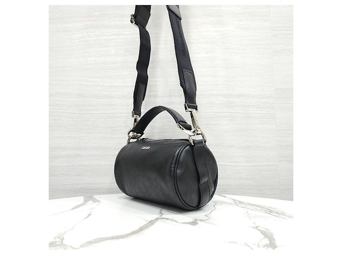 Dior Borsa Galaxy Roller Messenger Black Oblique Mini Crossbody - vista 12