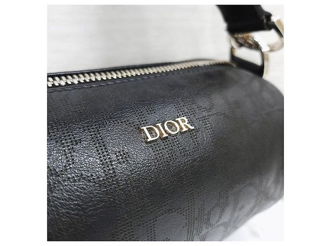 Dior Borsa Galaxy Roller Messenger Black Oblique Mini Crossbody - vista 5