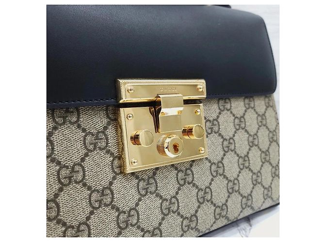 Gucci Borsa a mano e a tracolla Supreme Padlock GG Supreme Top Handle - vista 6