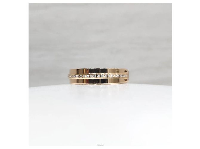 Tiffany & Co Anello sottile in oro giallo con diamanti Misura - vista 3