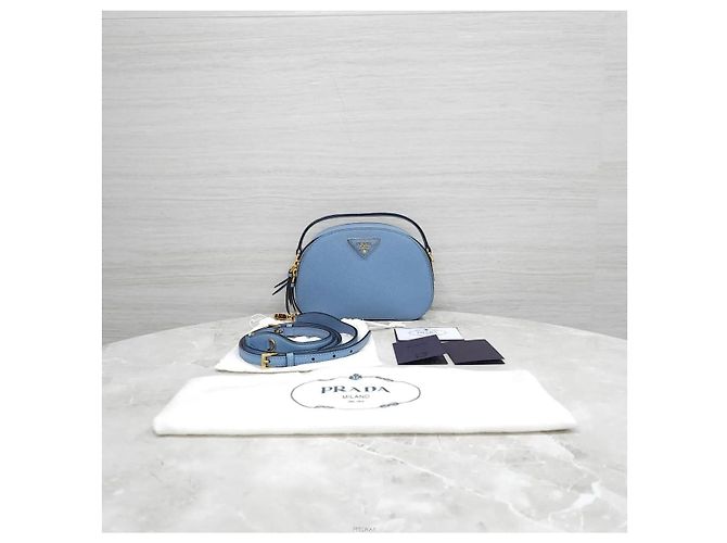 Prada Borsa a tracolla in pelle Odette - vista 9