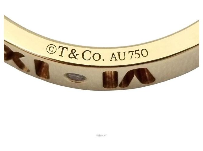 Anello Diamond Atlas Tiffany & Co in oro - vista 2
