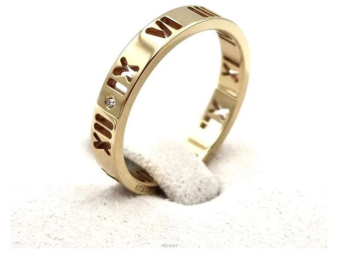 Anello Diamond Atlas Tiffany & Co in oro - vista 3