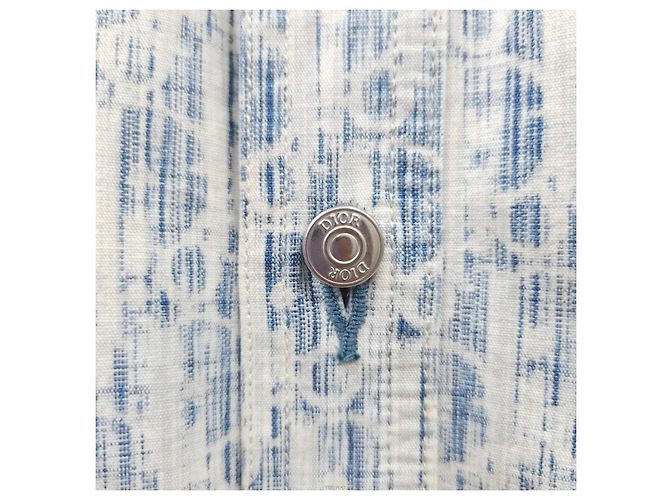 Dior Camicia in denim di cotone Oblique - vista 4