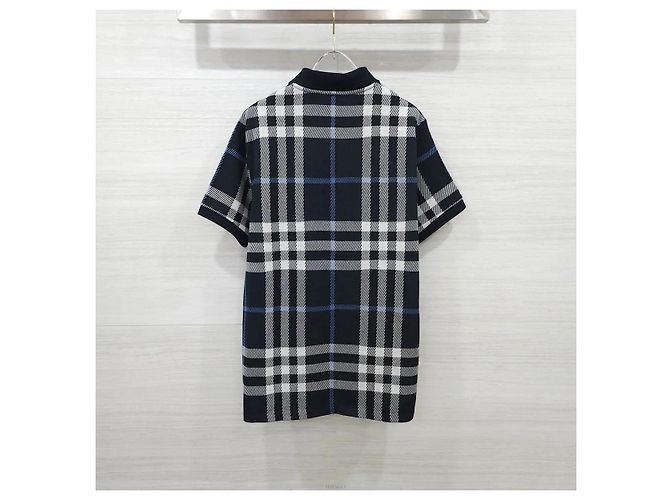 Burberry Polohemd aus Baumwoll-Jacquard mit Tartan-Karo - Ansicht 2