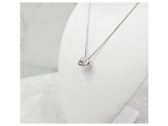 Collana Hermès Cube Argento - vista 2