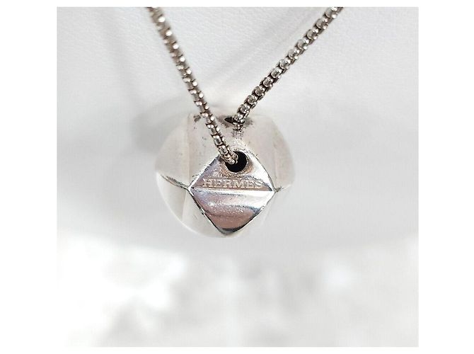 Collana Hermès Cube Argento - vista 5