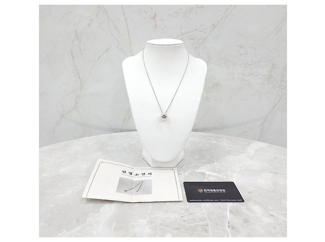 Collana Hermès Cube Argento - vista 7