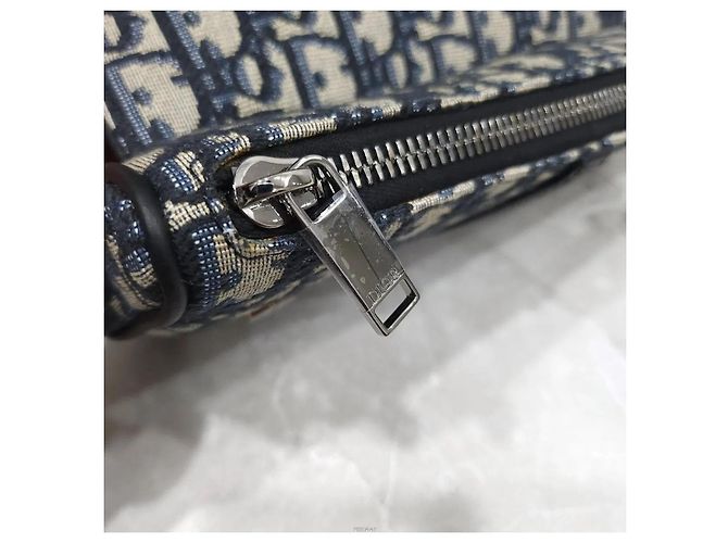 Dior Mini borsa Saddle Oblique Jacquard - vista 8