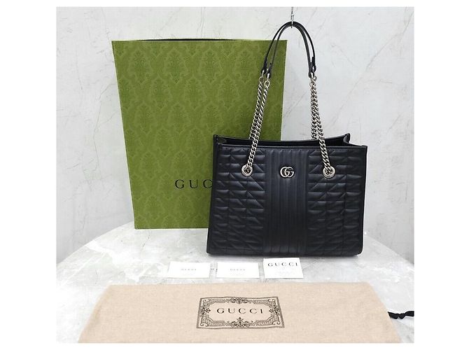 Gucci Nuova Borsa a spalla GG Marmont Matelassé Medium - vista 8