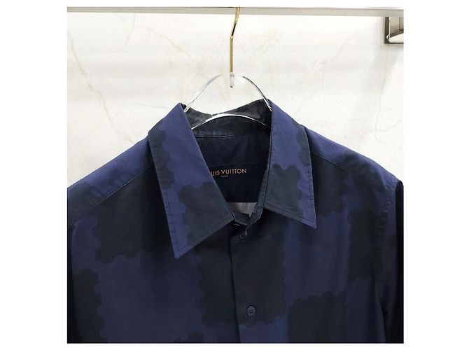 Camicia Louis Vuitton Damier Verde - vista 10