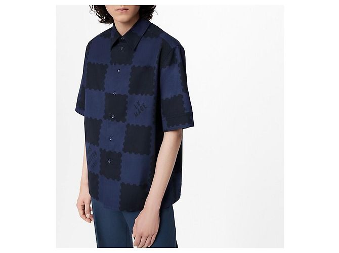 Camicia Louis Vuitton Damier Verde - vista 13