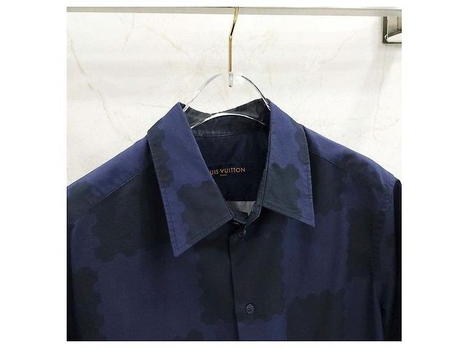 Camicia Louis Vuitton Damier Verde - vista 3