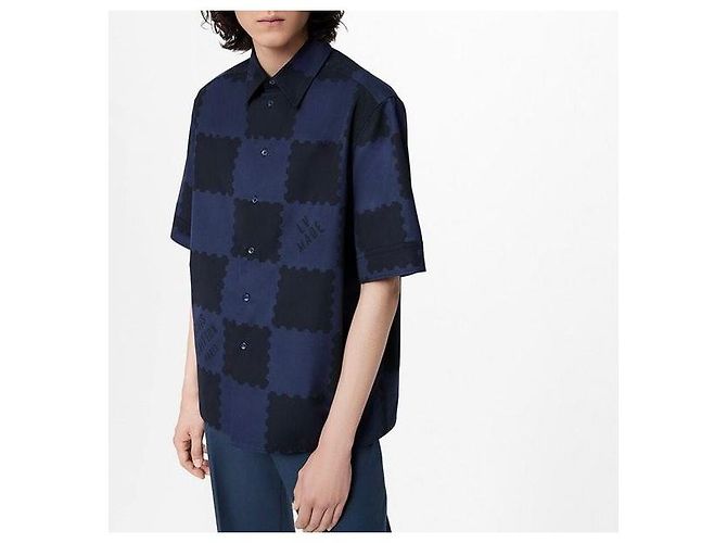 Camicia Louis Vuitton Damier Verde - vista 6