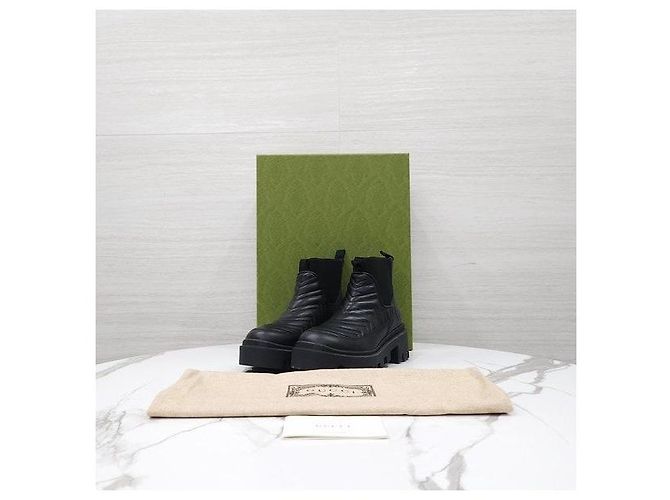 Gucci Botas Chelsea Francis Matelassé - vista 8