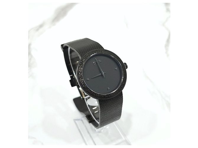 La de Dior Black Ultra-Matte Quartz Uhr - Ansicht 11