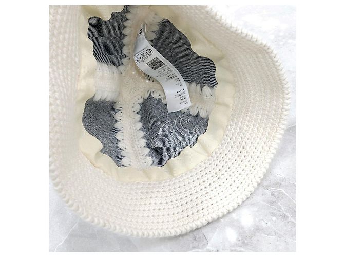 Céline Bucket Hat aus Denim-Wollstrick - Ansicht 12