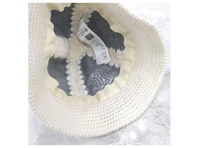 Céline Bucket Hat aus Denim-Wollstrick - Ansicht 4