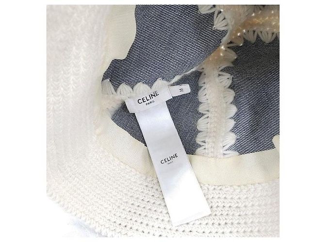 Céline Bucket Hat aus Denim-Wollstrick - Ansicht 5