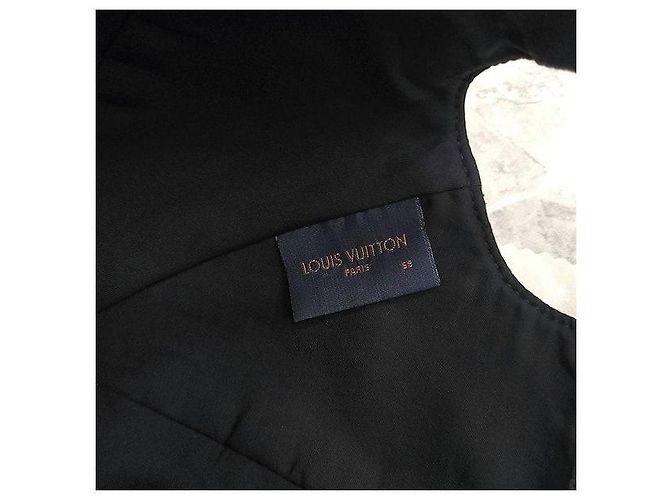 Louis Vuitton Shadow Baseball Cap aus schwarzem Monogram-Leder - Ansicht 7