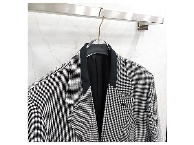 Louis Vuitton Giacca Blazer a Quadri Oversize - vista 3