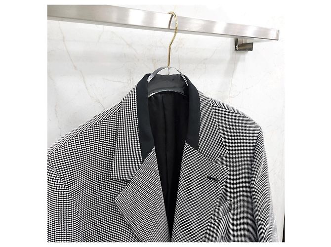 Louis Vuitton Giacca Blazer a Quadri Oversize - vista 7