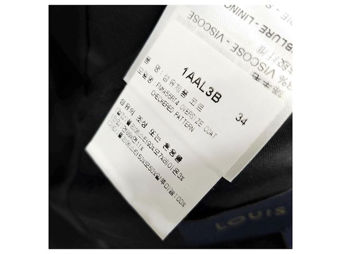 Louis Vuitton Giacca Blazer a Quadri Oversize - vista 8