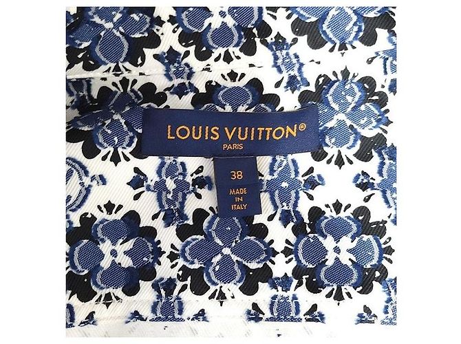 Louis Vuitton Monogram Flower Mosaic Denimjacke - Ansicht 8